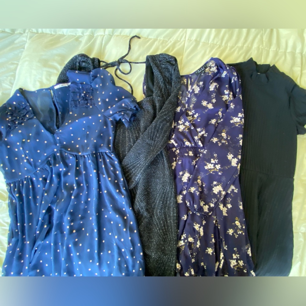Francesca’s Dresses Bundle (Bundle of 4!)- Size Large